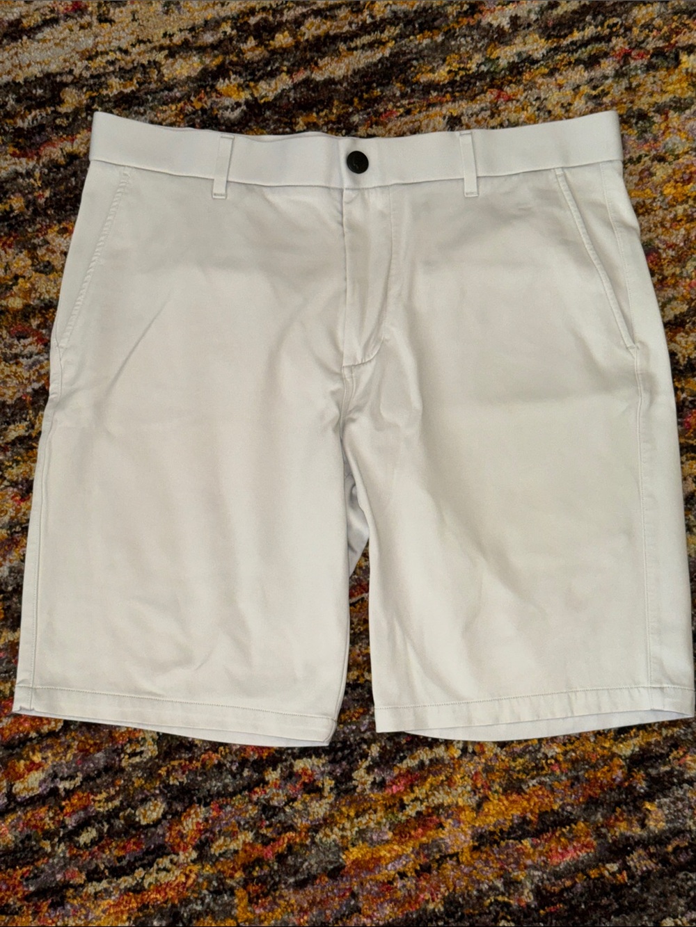 Men's Light Grey Performance Golf Shorts 34